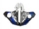 Preisgünstige Yamaha YZF R6 Motorrad Verkleidung 2003-2004 - Blau Weiss Glanzendes Schwarz Yamalube