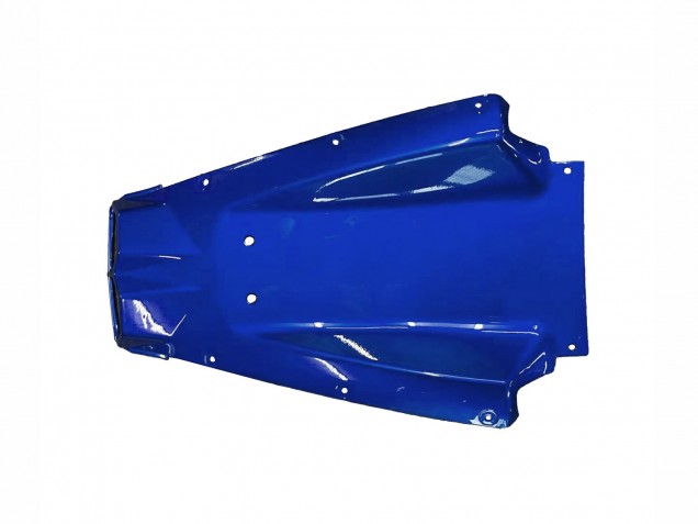Preisgünstige Yamaha YZF R6 Motorrad Verkleidung 2003-2004 - Blau Weiss Glanzendes Schwarz Yamalube