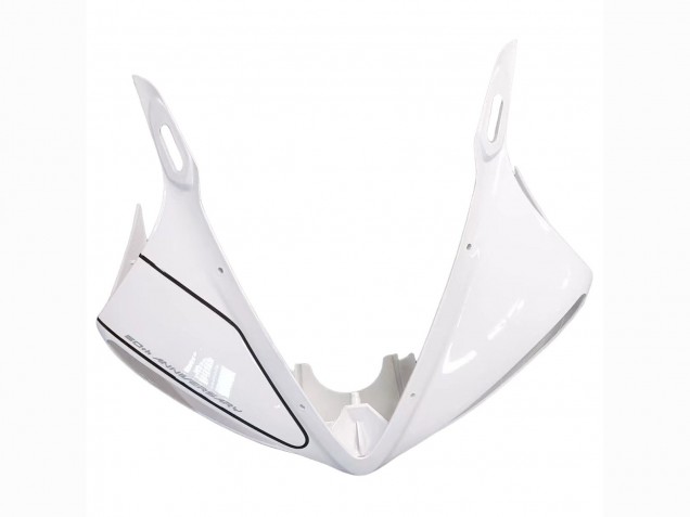 Preisgünstige Yamaha YZF R6 Motorrad Verkleidung 2003-2004 - Weiss Glanzendes Schwarz