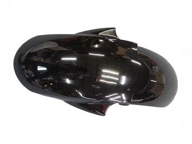 Preisgünstige Yamaha YZF R6 Motorrad Verkleidung 2003-2004 - Weiss Glanzendes Schwarz