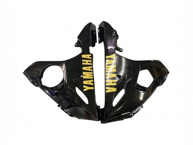 Preisgünstige Yamaha YZF R6 Motorrad Verkleidung 2003-2004 - Glanzendes Schwarz Gold Aufkleber
