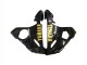Preisgünstige Yamaha YZF R6 Motorrad Verkleidung 2003-2004 - Glanzendes Schwarz Gold Aufkleber