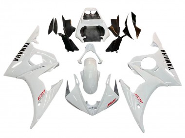 Preisgünstige Yamaha YZF R6 Motorrad Verkleidung 2003-2004 - Weiss