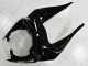 Preisgünstige Kawasaki ZX6R Motorrad Verkleidung 2009-2012 - Glanzendes Schwarz Weiss Ninja