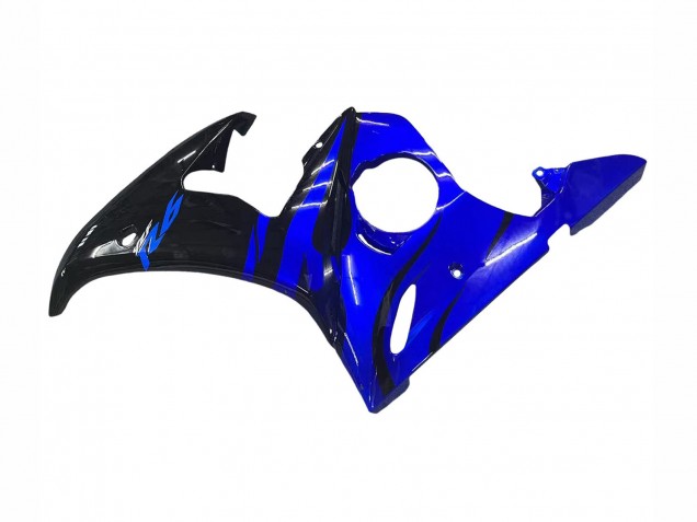 Preisgünstige Yamaha YZF R6 Motorrad Verkleidung 2003-2004 - Blau Glanzendes Schwarz