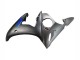 Preisgünstige Yamaha YZF R6 Motorrad Verkleidung 2003-2004 - Matt Schwarz Blau