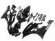 Preisgünstige Yamaha YZF 600 R6 Motorrad Verkleidung 2006-2007 - Glanzendes Schwarz Matt Schwarz