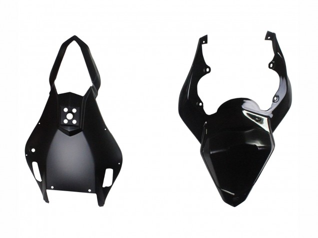 Preisgünstige Yamaha YZF 600 R6 Motorrad Verkleidung 2006-2007 - Glanzendes Schwarz Matt Schwarz