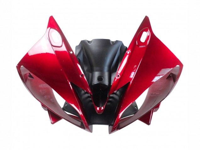 Preisgünstige Yamaha YZF 600 R6 Motorrad Verkleidung 2006-2007 - Rot Matt Schwarz