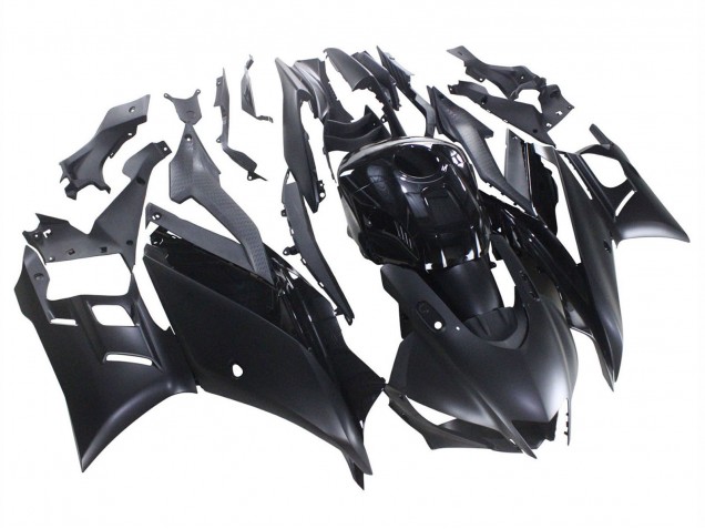 Preisgünstige Yamaha YZF R3/R25 Motorrad Verkleidung 2022-2024 - Matt Schwarz