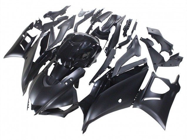 Preisgünstige Yamaha YZF R3/R25 Motorrad Verkleidung 2022-2024 - Matt Schwarz