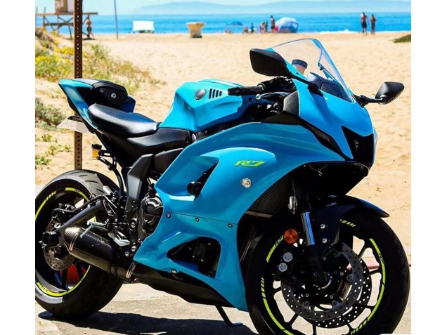 Preisgünstige Yamaha YZF R7 Motorrad Verkleidung 2021-2024 - Blau