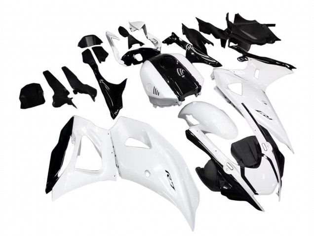 Preisgünstige Yamaha YZF R7 Motorrad Verkleidung 2021-2024 - Glanzendes Weiss