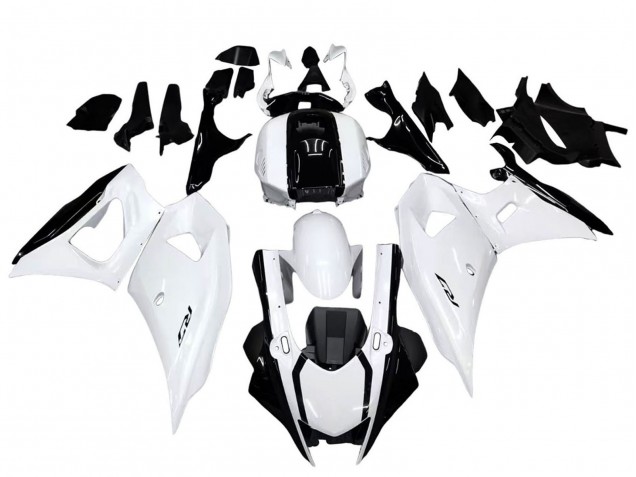 Preisgünstige Yamaha YZF R7 Motorrad Verkleidung 2021-2024 - Glanzendes Weiss
