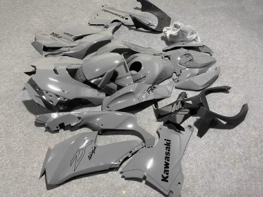 Preisgünstige Kawasaki ZX10R Motorrad Verkleidung 2021-2025 - Grau Ninja