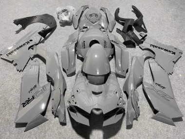 Preisgünstige Kawasaki ZX10R Motorrad Verkleidung 2021-2025 - Grau Ninja