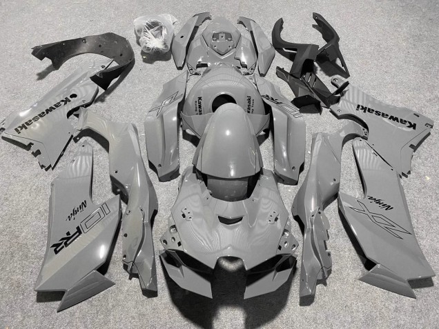 Preisgünstige Kawasaki ZX10R Motorrad Verkleidung 2021-2025 - Grau Ninja