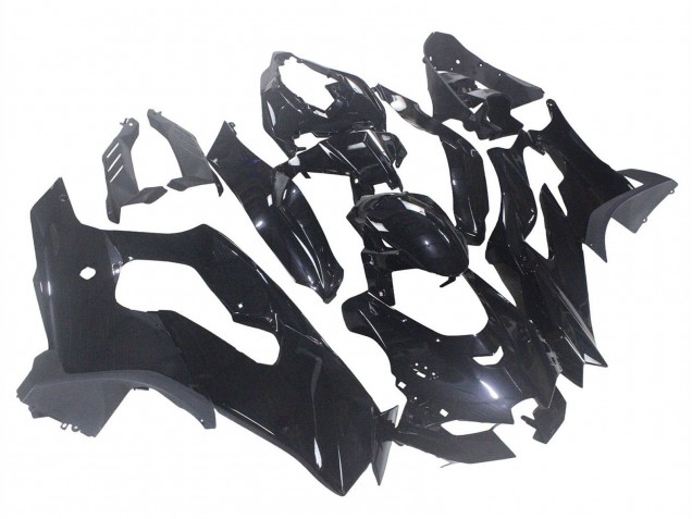 Preisgünstige Kawasaki ZX10R Motorrad Verkleidung 2021-2025 - Glanzendes Schwarz