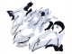 Preisgünstige Kawasaki ZX10R Motorrad Verkleidung 2021-2025 - Weiss Schwarz