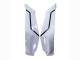 Preisgünstige Kawasaki ZX10R Motorrad Verkleidung 2021-2025 - Weiss Schwarz