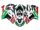 Preisgünstige Kawasaki ZX6R Motorrad Verkleidung 2007-2008 - Grun Rot