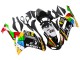 Preisgünstige Kawasaki ZX6R Motorrad Verkleidung 2007-2008 - Bunt Playboy 223