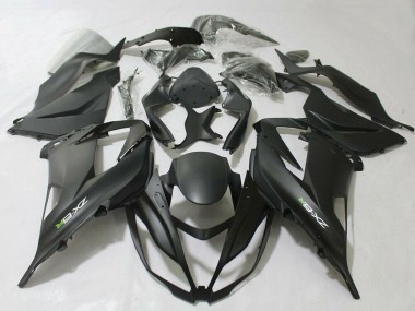 Preisgünstige Kawasaki ZX6R Motorrad Verkleidung 2013-2018 - Matt Schwarz