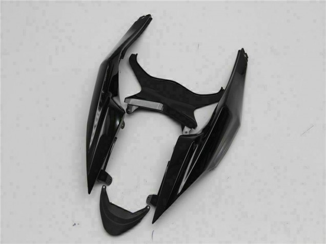 Preisgünstige Kawasaki ZX6R Motorrad Verkleidung 2009-2012 - Glanzendes Schwarz Weiss