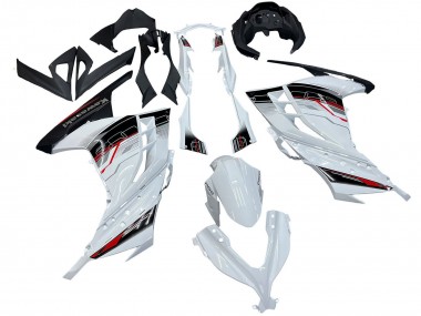 Preisgünstige Kawasaki EX300 Motorrad Verkleidung 2013-2024 - Weiss Rot Schwarz