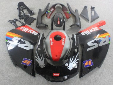 Preisgünstige Aprilia RS125 Motorrad Verkleidung 2000-2005 - Schwarz Rot Silber