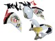 Preisgünstige Aprilia RS125 Motorrad Verkleidung 2000-2005 - Weiss Gelb Rot
