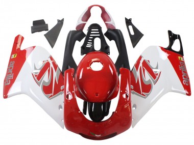 Preisgünstige Aprilia RS125 Motorrad Verkleidung 2000-2005 - Weiss Rot