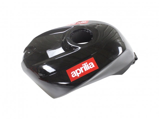 Preisgünstige Aprilia RS125 Motorrad Verkleidung 2006-2011 - Glanzendes Schwarz Rot Weiss Aufkleber