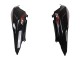 Preisgünstige Aprilia RS125 Motorrad Verkleidung 2006-2011 - Glanzendes Schwarz Rot Weiss Aufkleber