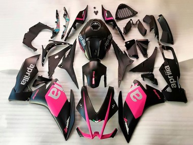 Preisgünstige Aprilia RS125 Motorrad Verkleidung 2006-2011 - Matt Schwarz Rosa