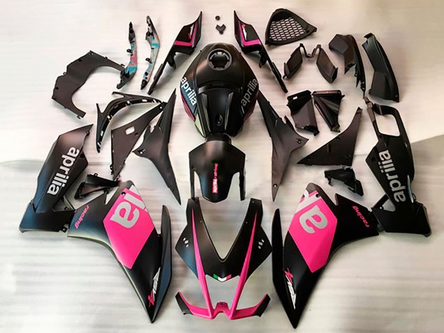 Preisgünstige Aprilia RS125 Motorrad Verkleidung 2006-2011 - Matt Schwarz Rosa