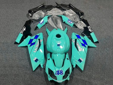 Preisgünstige Aprilia RS125 Motorrad Verkleidung 2006-2011 - Mint Grun Spains No1 48