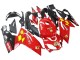 Preisgünstige Aprilia RS125 Motorrad Verkleidung 2006-2011 - Rot Weiss Gelb Schwarz