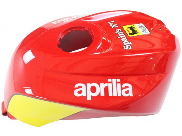 Preisgünstige Aprilia RS125 Motorrad Verkleidung 2006-2011 - Rot Weiss Gelb Schwarz