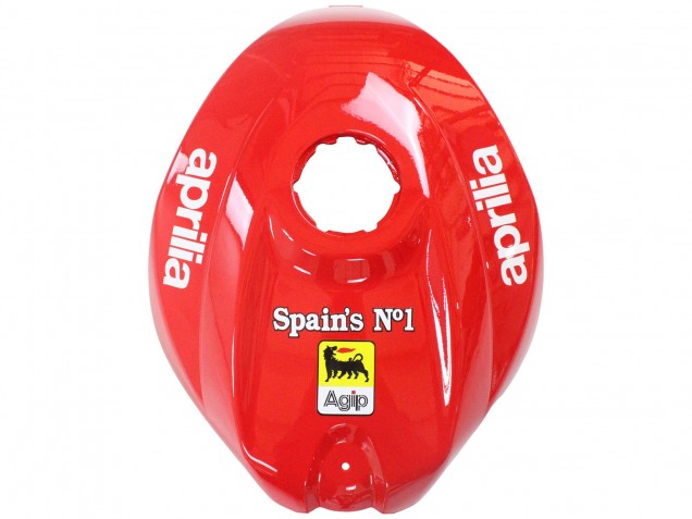 Preisgünstige Aprilia RS125 Motorrad Verkleidung 2006-2011 - Rot Weiss Gelb Schwarz
