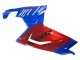 Preisgünstige Aprilia RS125 Motorrad Verkleidung 2006-2011 - Blau Rot