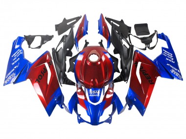 Preisgünstige Aprilia RS125 Motorrad Verkleidung 2006-2011 - Blau Rot