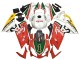 Preisgünstige Aprilia RS125 Motorrad Verkleidung 2006-2011 - Weiss Rot Grun