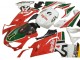 Preisgünstige Aprilia RS125 Motorrad Verkleidung 2006-2011 - Weiss Rot Grun