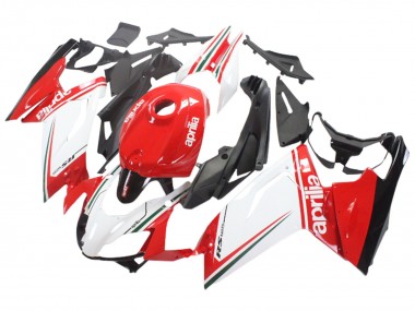 Preisgünstige Aprilia RS125 Motorrad Verkleidung 2006-2011 - Weiss Rot Schwarz