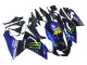Preisgünstige Aprilia RS125 Motorrad Verkleidung 2006-2011 - Blau Schwarz Grun Monster 46