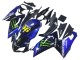 Preisgünstige Aprilia RS125 Motorrad Verkleidung 2006-2011 - Blau Schwarz Grun Monster 46