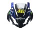 Preisgünstige Aprilia RS125 Motorrad Verkleidung 2006-2011 - Blau Schwarz Grun Monster 46