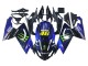 Preisgünstige Aprilia RS125 Motorrad Verkleidung 2006-2011 - Blau Schwarz Grun Monster 46