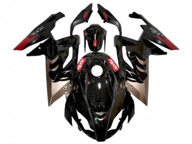 Preisgünstige Aprilia RS125 Motorrad Verkleidung 2006-2011 - Glanzendes Schwarz Rot